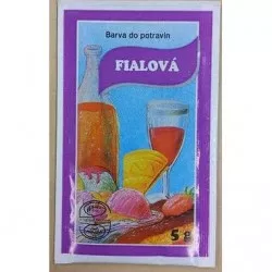 Élelmiszeripari por-por színezék (5 g) Lila