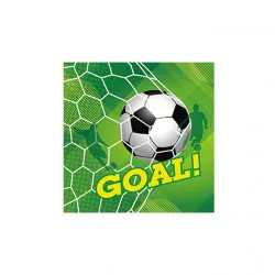 Papírzsebkendők focilabdázáshoz 16x16 cm, 20 db