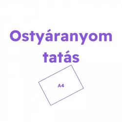 Nyomtatható, ehető A4-es lap