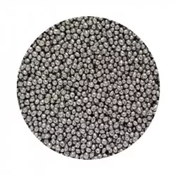 Cukorgolyó ezüstmetálos 2 mm 1 kg
