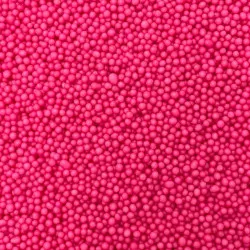 Cukorgolyók 2 mm rózsaszín 1 kg