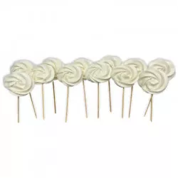 Fehér cukorkák, 12 darabos kiszerelés