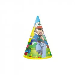 Párty papírcsillag Pokémon 6 db