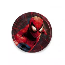 Párty papírtányér 22 cm 10 darab Spiderman