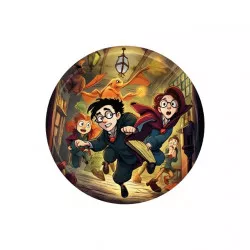 Párás papírtányér 22 cm 10 darab Harry Potter