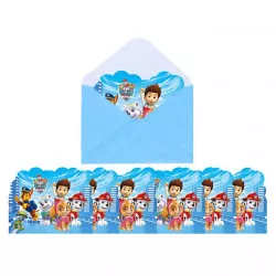 Születésnapi meghívó 10 darab Paw Patrol és 10 darab? (Note: The original text is 