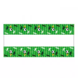 Parti ünnepi asztalterítő 180 x 108 cm futball
