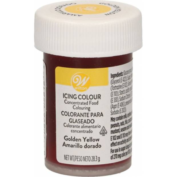 Gélfesték BRIGHT YELLOW 28g