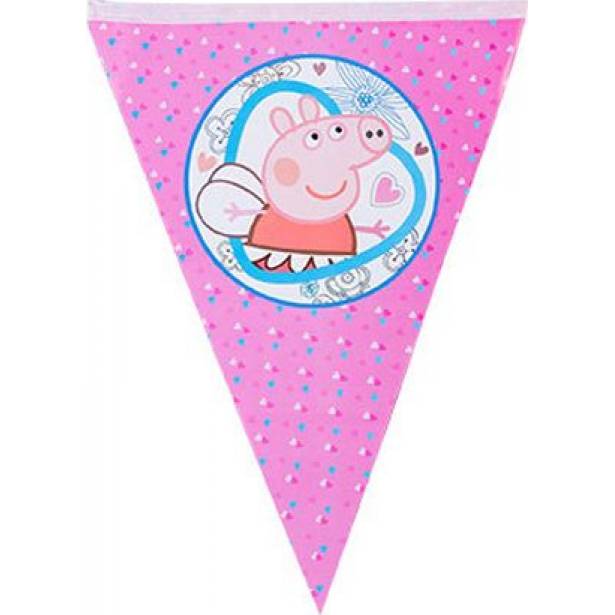 Peppa malac party zászlók