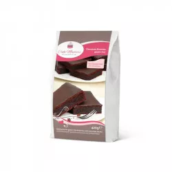 Csokoládés brownie keverék darabos csokoládéval 420 g
