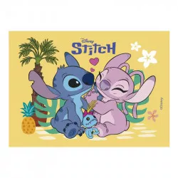 Fondánliszta tortára Lilo és Stitch 21x14,8 cm