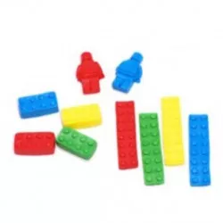 Cukrozott gyerekjáték kockák