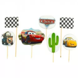 Cukorgyurma figura tűzött McQueen