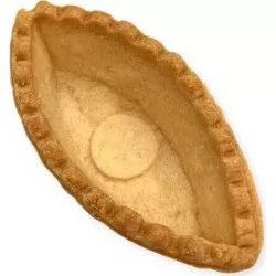 Torta-/tartáliscupracsból hajólefántszi friss vajt 6,7 cm (24 db)