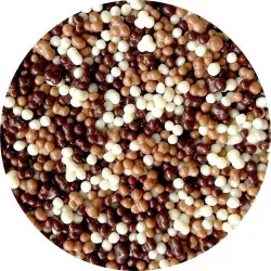 Eurocao Cereálií máček v bílé, mléčné a hořké čokoládě (60 g)