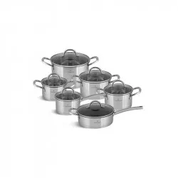 Rozsdamentes edénykészlet 12 darab
