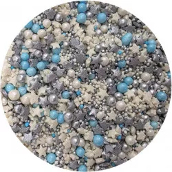 Cukorgyöngy díszítésű űrutazás 80g