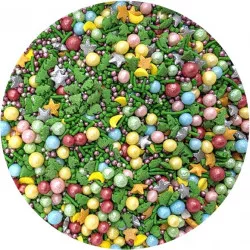 Cukrozott díszítés karácsonyfa 80 g