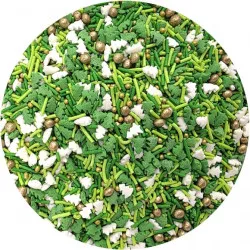 Cukorgyöngyöző dísz út az erdőn át 80g