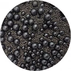Cukorgyöngy díszítő Černá královná 80 g