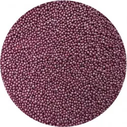 Édesgyöngy, fényes sötét rózsaszínű 2 mm 80 g
