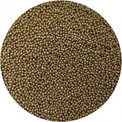 Édesgyöngy, fémdíszes, sötét arany, 2 mm, 80 g
