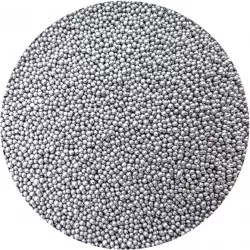 Cukorgyöngy fényes ezüst 3-4mm 80g