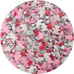 Cukorkás díszítés Medve történet 80 g