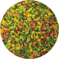 Cukorkás díszítés Színes inspiráció 80g