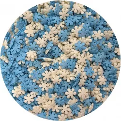 Fehér-kék cukorpelyhek 80 g