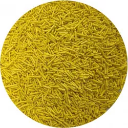 Cukorgyöngyös nyalóka s sárgás bevonattal 80 g