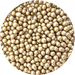 Arany 7 mm cukor-és rizsszemekek 80 g