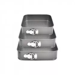 Szögletes tortaformák 20 cm, 22 cm és 24 cm méretben