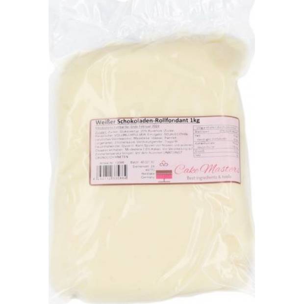Fehér csokoládé fondant 1kg