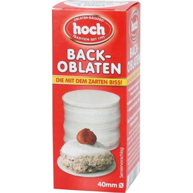 Sütő ostya 4cm, 100db
