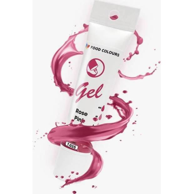 Food Colours gélfesték tubus Rose Pink 30 g