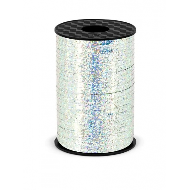 Ezüst holografikus szalag 5mm/225m