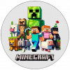 Tojáspapír Minecraft all 19,5cm - Pictu Hap