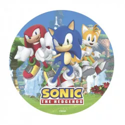 Sós műpapír Sonic és barátai 20 cm