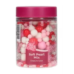 Cukrozott díszítés gyöngy - őrülten szerelmes 80 g