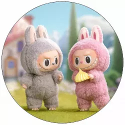 Ehető papír kivágásra Labubu 19,5 cm