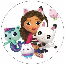 Ehető papír Gabin varázslatos háza 19,5 cm - Pictu Hap