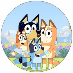 Edible papír Bluey 19,5 cm - Pictu Hap