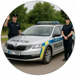 Ehető papír rendőrség19,5 cm