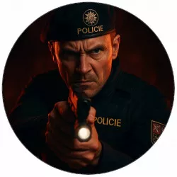 Ételpapír rendőrségi akcióban 19,5 cm