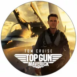 Ételpapír Top Gun Maverick a vadászgéphez, 19,5 cm
