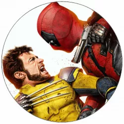 Deadpool ehető papír 19,5 cm