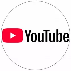 Ehető papír YouTube 19,5 cm