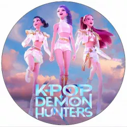 Ételpapír K-pop Démonvadász 19,5 cm - Pictu Hap