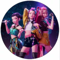 Ételpapiro K-pop Démonvadász 19,5 cm - Pictu Hap